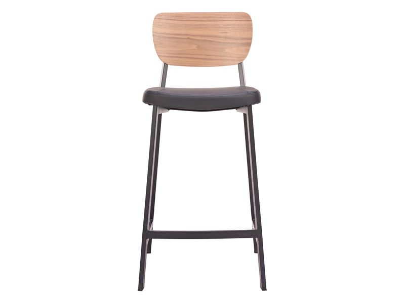 Ardenne Counter Stool Black & Brown 4