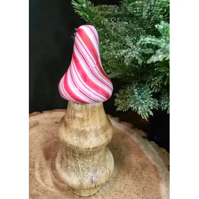 Lg Candy Swirled Layered Tree 4.5x2x2in