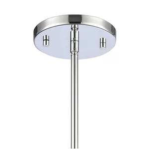Lightweave 5.5″ Wide 1-Light Mini Pendant - Polished Nickel 5