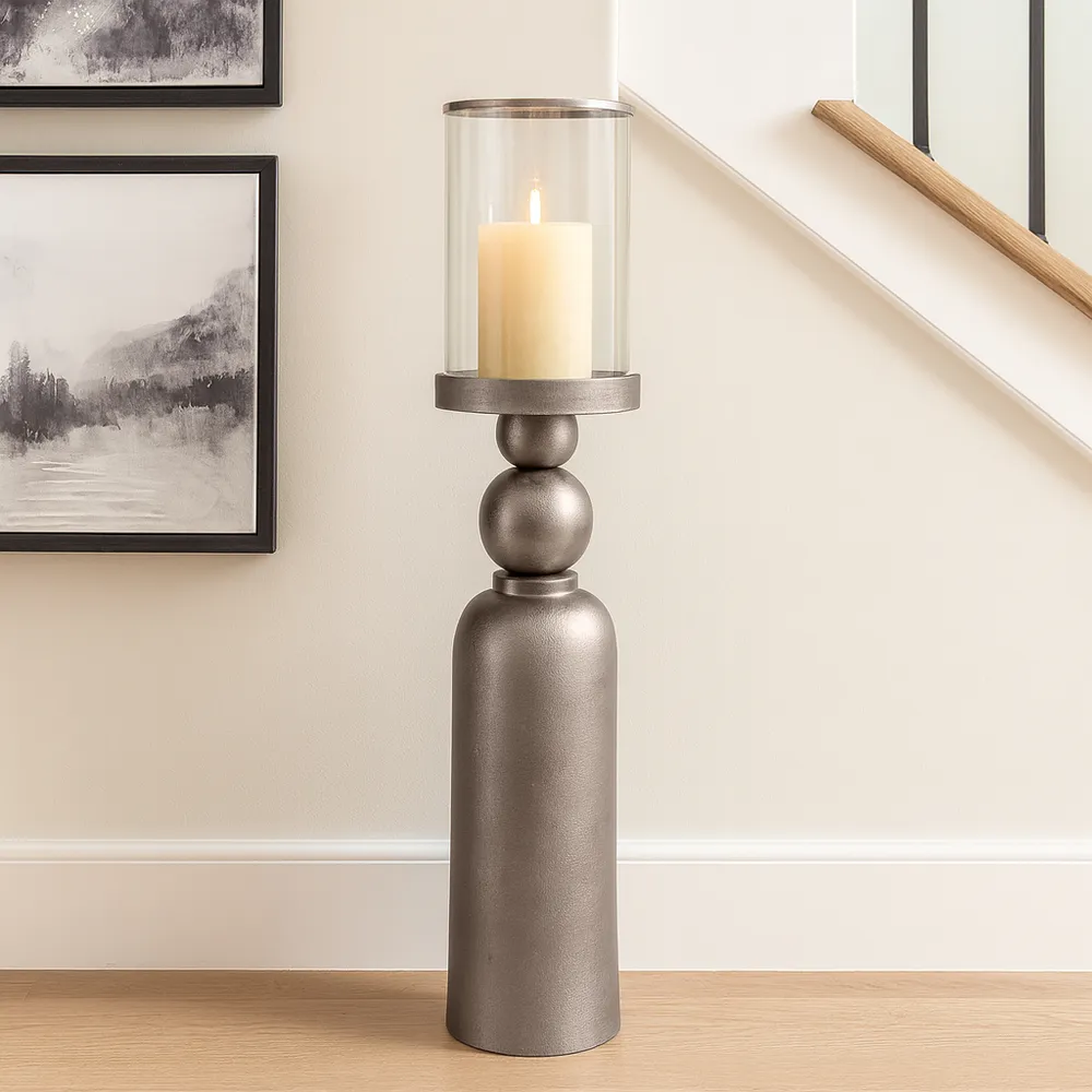 RIPLEYHOLM SILVER CANDLE HOLDER 36 (IN)