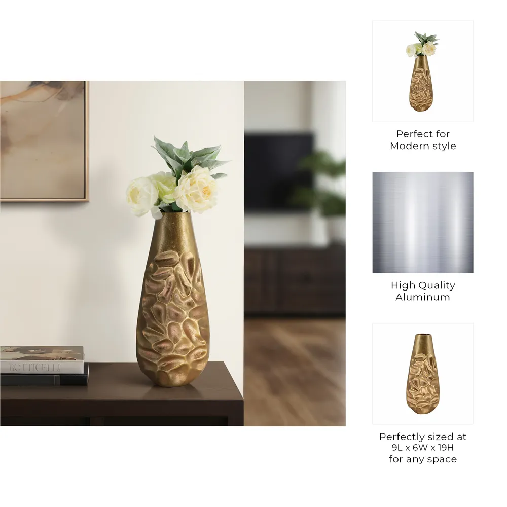 CLINTONSIDE BRONZE VASE 19 (IN)