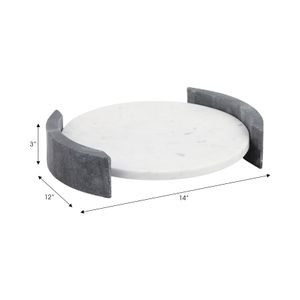 SKYLERFIELD BLACK TRAY 3 (IN) 8