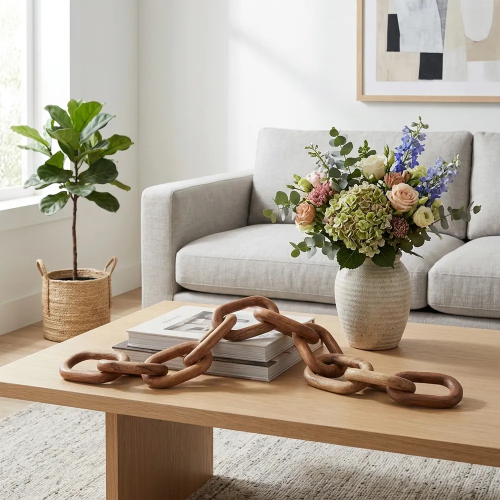 HUTTONOAK BROWN DECOR 2 (IN)