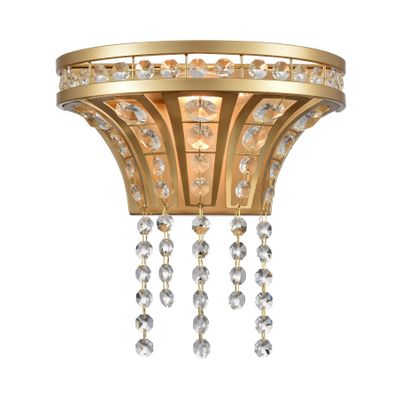Fantania 9″ High 1-Light Sconce - Champagne Gold