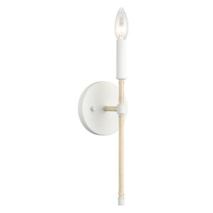 Breezeway 14.25'' High 1-Light Sconce - White Coral 1