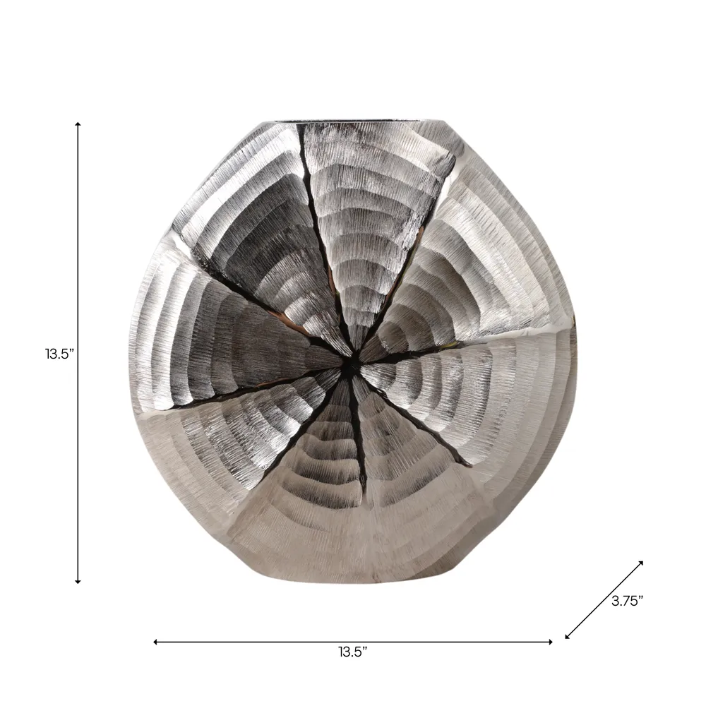 DURBANBEACH SILVER VASE 14 (IN)