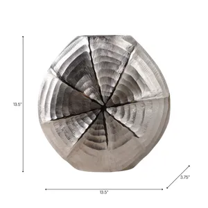 DURBANBEACH SILVER VASE 14 (IN) 9