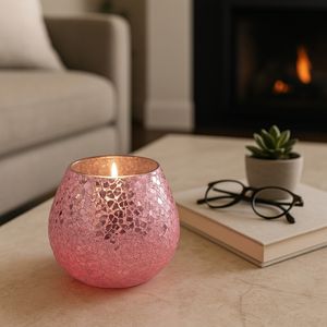 MORGANBEACH PINK CANDLE 4 (IN) 12