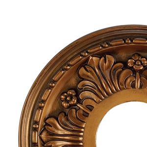 Acanthus 11'' Wide Medallion - Antique Bronze 3