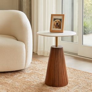 ZEBWAY BROWN TABLE 22 (IN) 12
