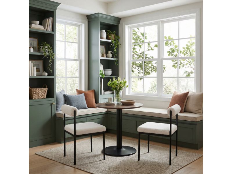 Livorno Dining Chair Ivory 10