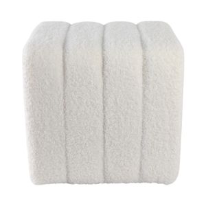 TRUEVIEW WHITE OTTOMAN 16 (IN) 5