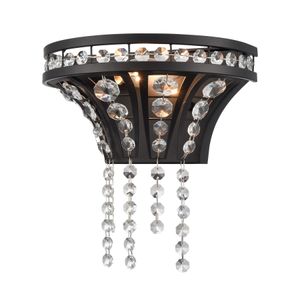 Fantania 9'' High 1-Light Sconce - Matte Black 5