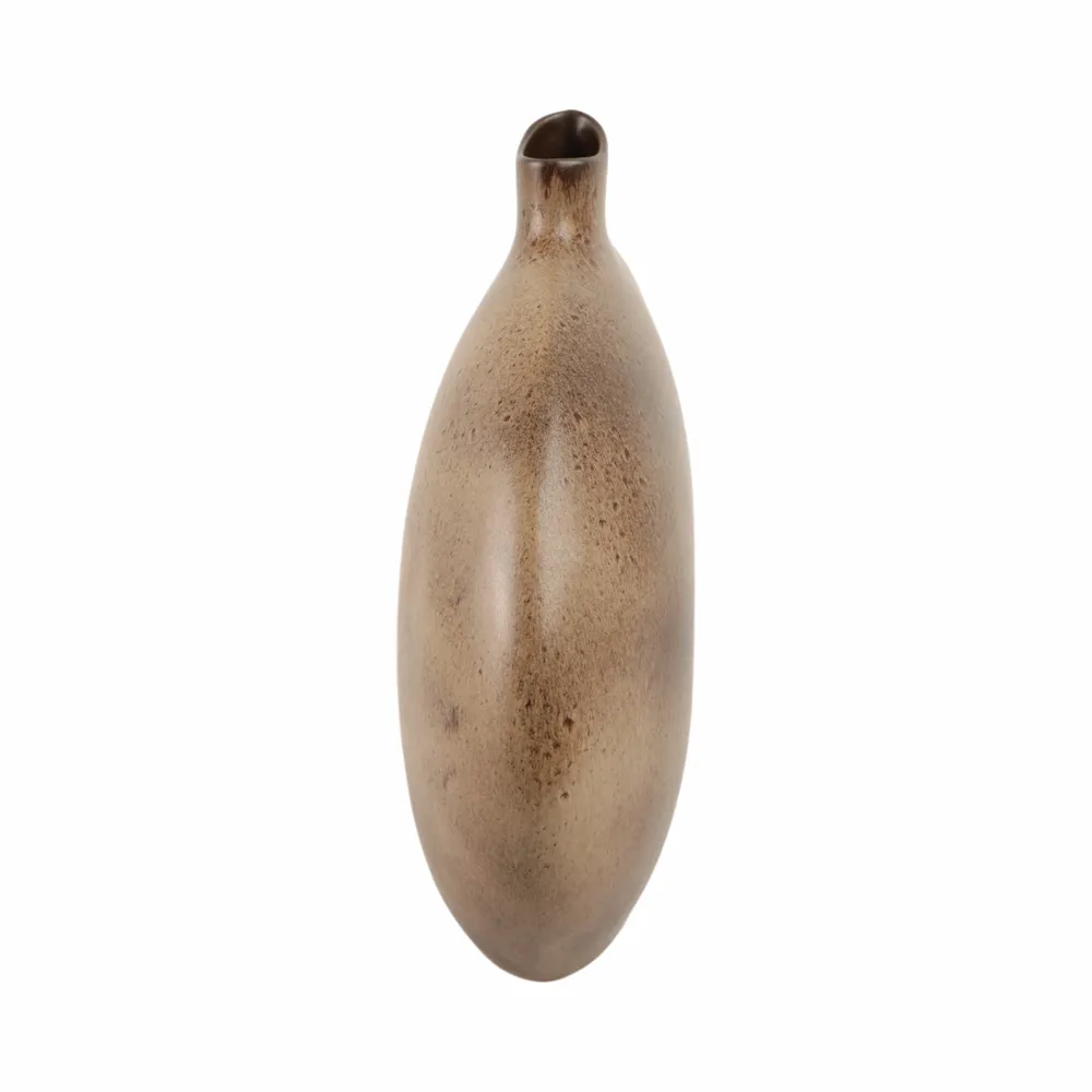 CABOTPARK BROWN VASE 14 (IN)