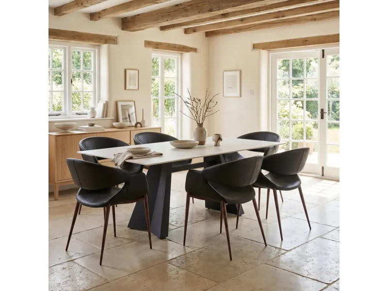 Inky Dining Table White 9