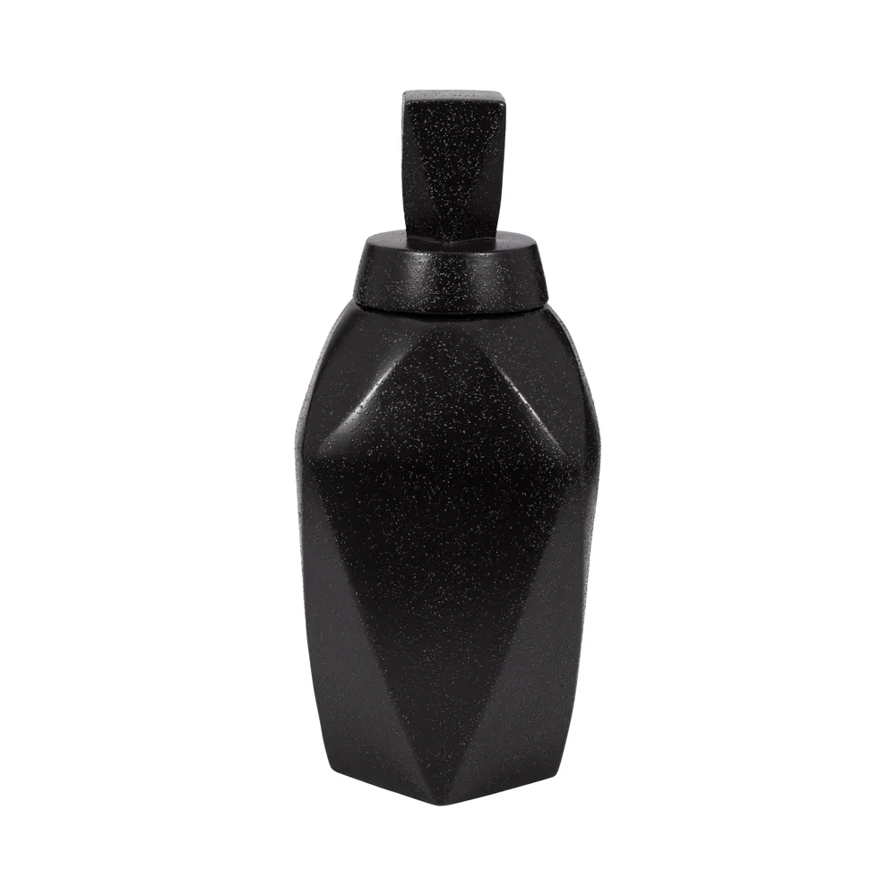 HALTONWORTH BLACK VASE 19 (IN)