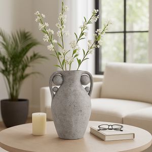 COLINLEY GRAY VASE 26 (IN) 12