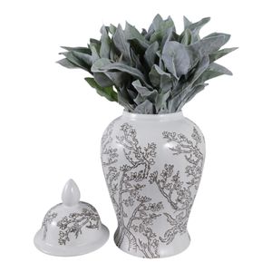BARTONRUN WHITE CHINOISERIE 19 (IN) 3