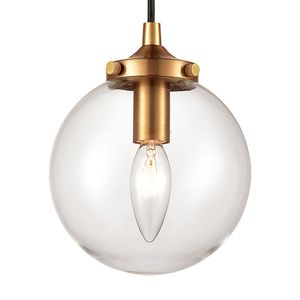 Boudreaux 6'' Wide 1-Light Mini Pendant - Antique Gold 4