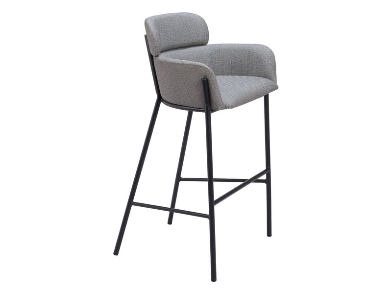 Bremor Barstool Slate Gray 7