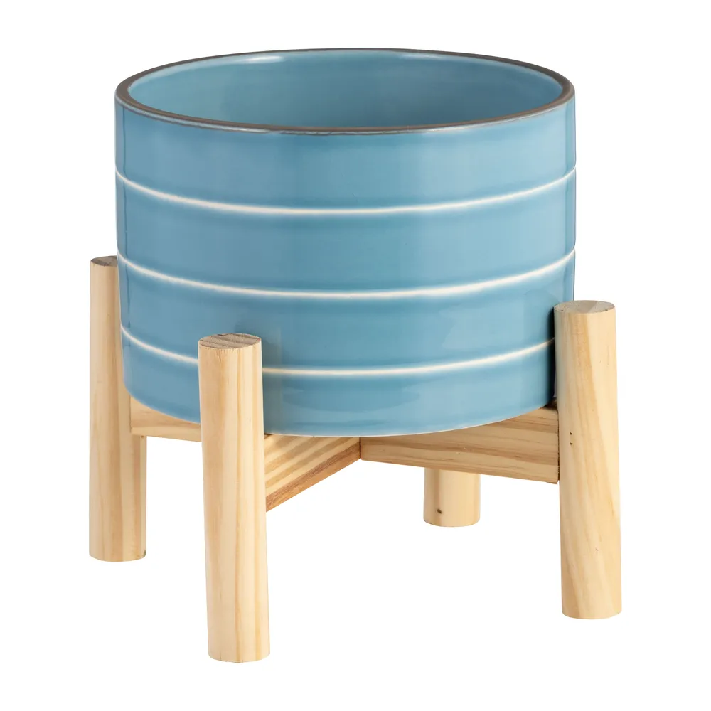 ALDERRUN BLUE PLANTER 6 (IN)