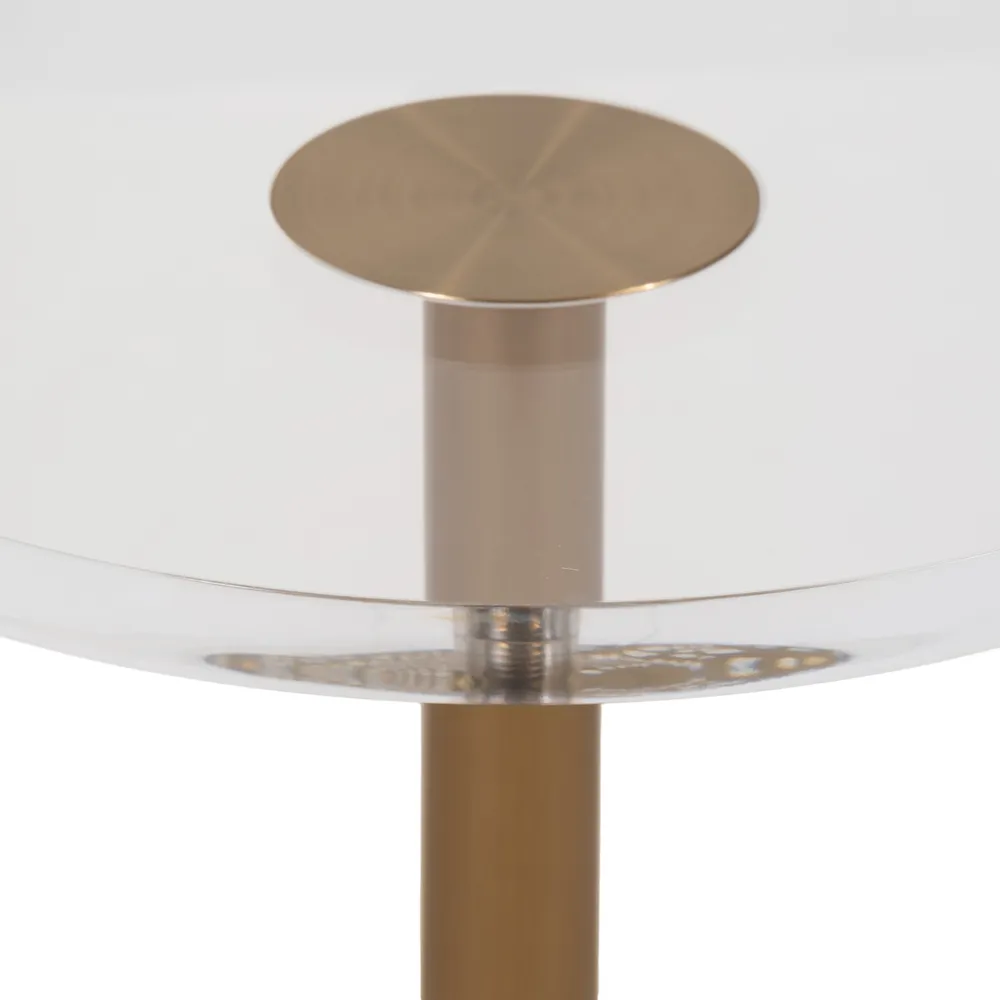 HOLLISOAK CLEAR TABLE 21 (IN)