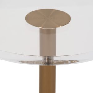 HOLLISOAK CLEAR TABLE 21 (IN) 6