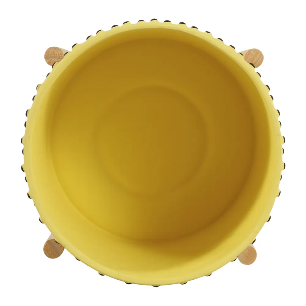 COLECREST YELLOW PLANTER 11 (IN)