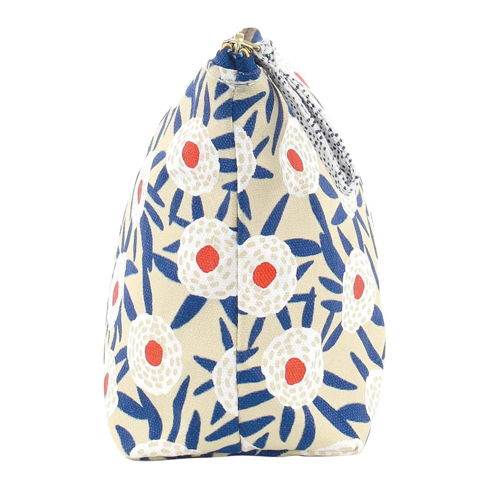 Buttercup Blooms Medium Essential Canvas Pouch
