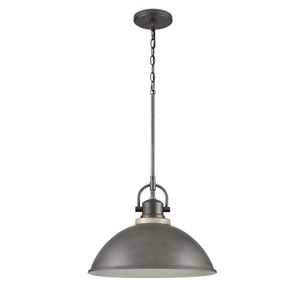 North Shore 18'' Wide 1-Light Outdoor Pendant - Iron 2