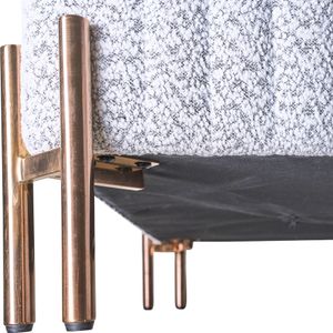 ARNETTPARK BLACK OTTOMAN 18 (IN) 6