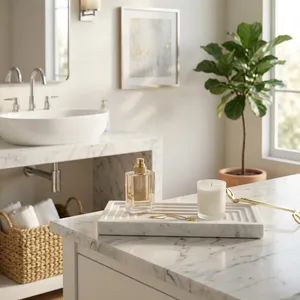 MORGANVIEW WHITE TRAY 1 (IN) 10