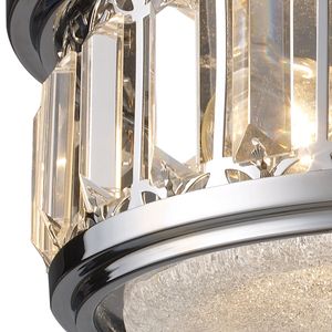 Salena 13'' Wide 2-Light Flush Mount - Polished Chrome 4