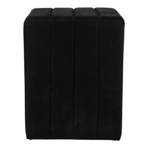 KENDALLVIEW BLACK OTTOMAN 19 (IN) 5