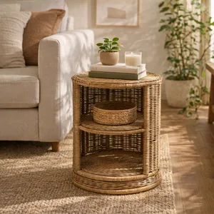 DRAKETON TAN TABLE 20 (IN) 2