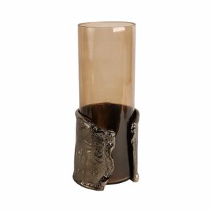 BAXTERMILL BROWN CANDLE HOLDER 15 (IN) 4