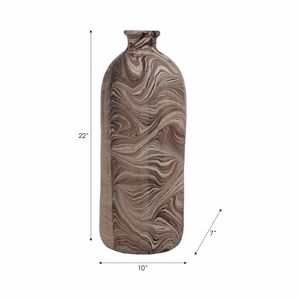 LONDONSIDE BROWN VASE 22 (IN) 9