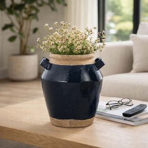 CLYDELAND BLUE VASE 11 (IN) 12
