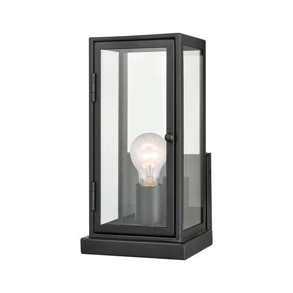 Foundation 12'' High 1-Light Outdoor Sconce - Matte Black