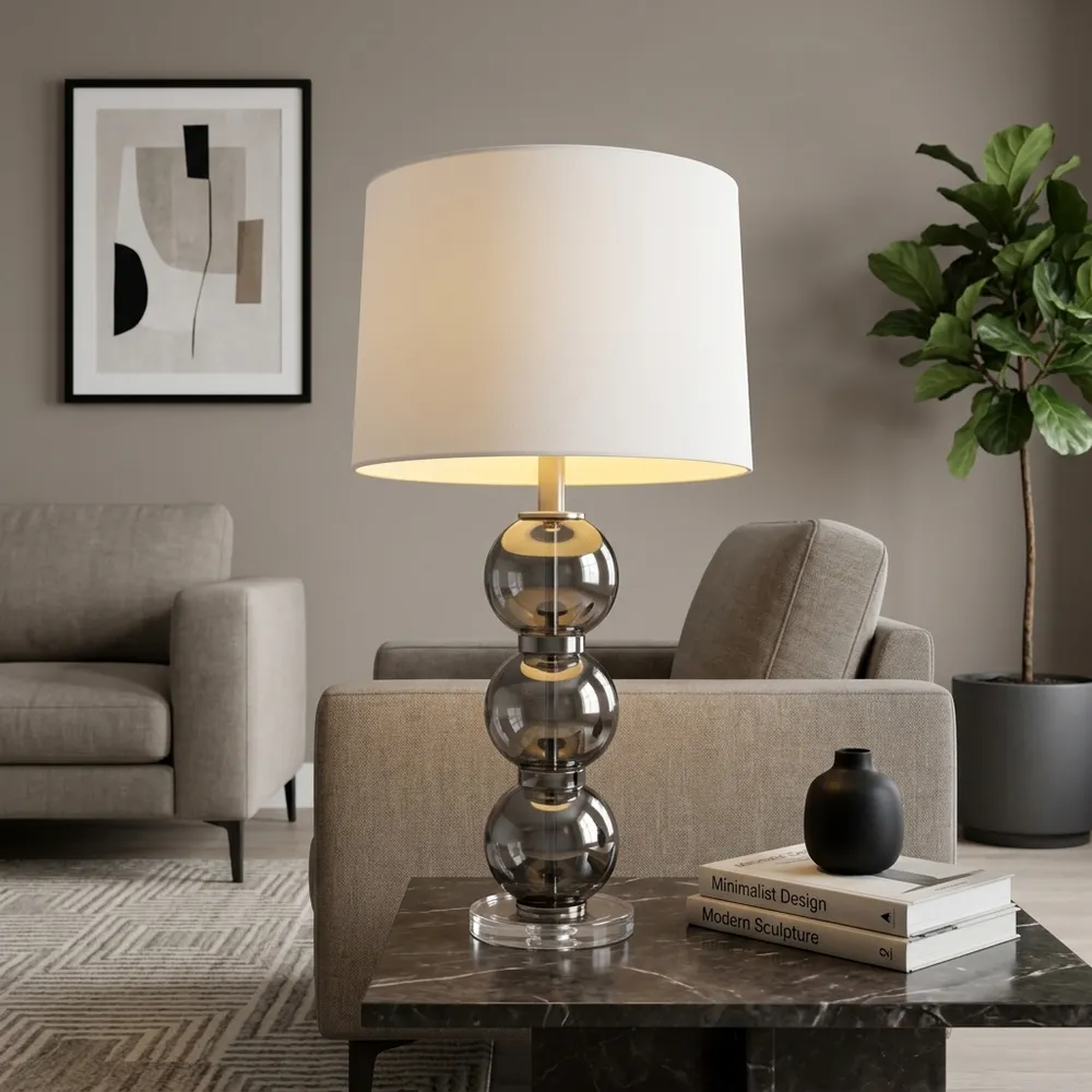 DEMPSEYRUN GRAY LAMP 29 (IN)