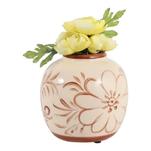 LEILAWORTH BROWN VASE 6 (IN) 3