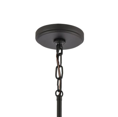 Kennington 8″ Wide 1-Light Mini Pendant - Black