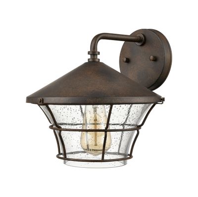 Gavin 10″ High 1-Light Outdoor Sconce - Hazelnut Bronze