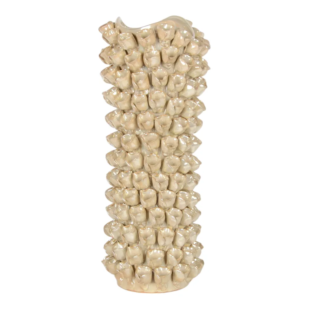 TATEOAK CREAM VASE 16 (IN)