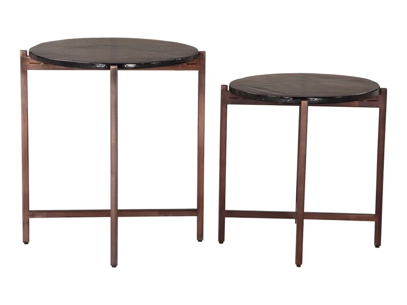 Gema Coffee Table Set Bronze 4
