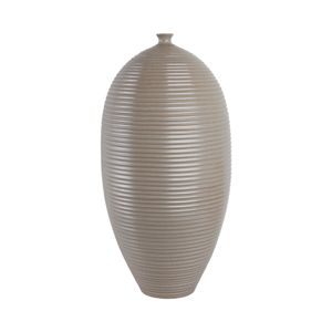 CANTONWIND BEIGE VASE 28 (IN) 4