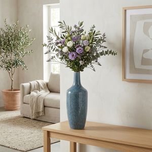 HENLEYSHAW TEAL VASE 17 (IN) 11