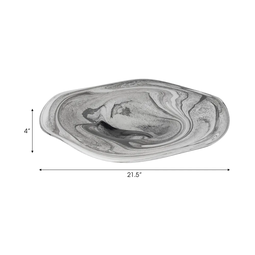 DENVERRIDGE GRAY PLATE 4 (IN)