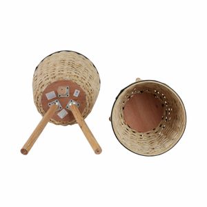 HALSEYBURN SET OF 2 WHITE PLANTER 23 (IN) 8