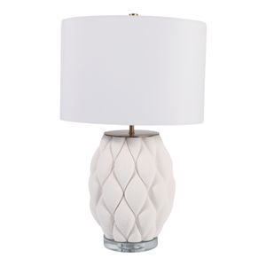 GRANGERMILL IVORY LAMP 24 (IN) 1